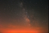 The Milky Way in the constellation Sagittarius taken with macro lens