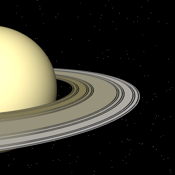 Mathematica Visualization - Saturn's Rings and the Cantor Set