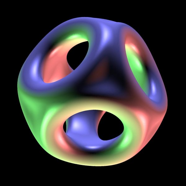Mathematica Visualization - Algebraics Surfaces - Decocube