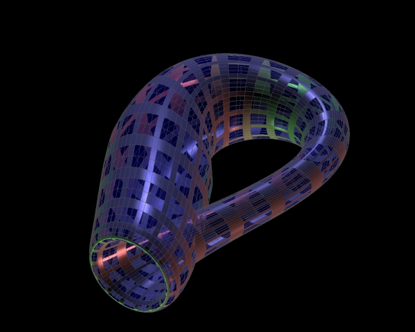 Mathematica Visualization - A Stylized Klein Bottle