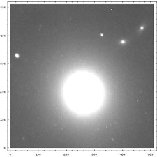 Mathematica Visualization - Reduced image resulting from astronomical image reduction